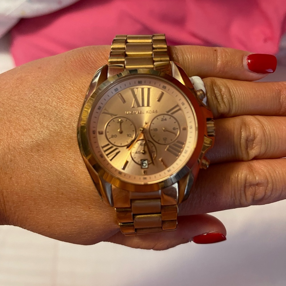 Rose gold Michael Kors Watch